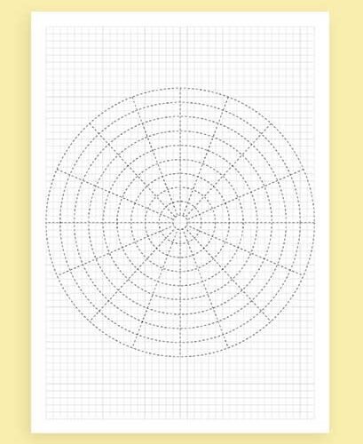 Mandala Round Grid 30D