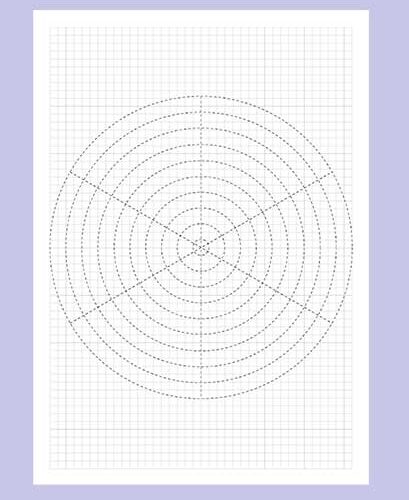 Mandala Round Grid 60D