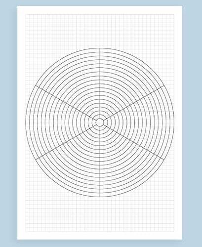 Mandala Round Grid 60D