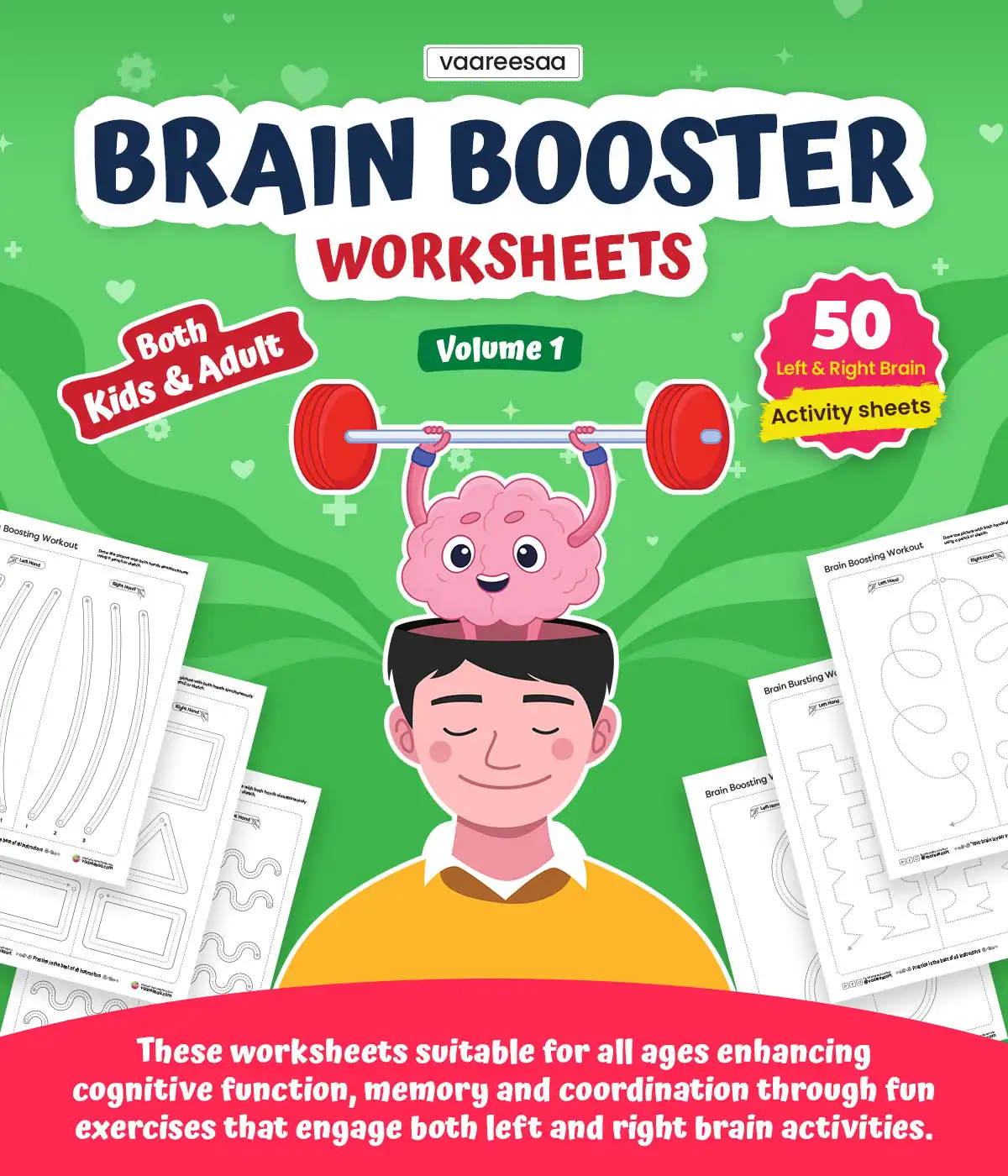 Brain Booster Worksheets Volume-1