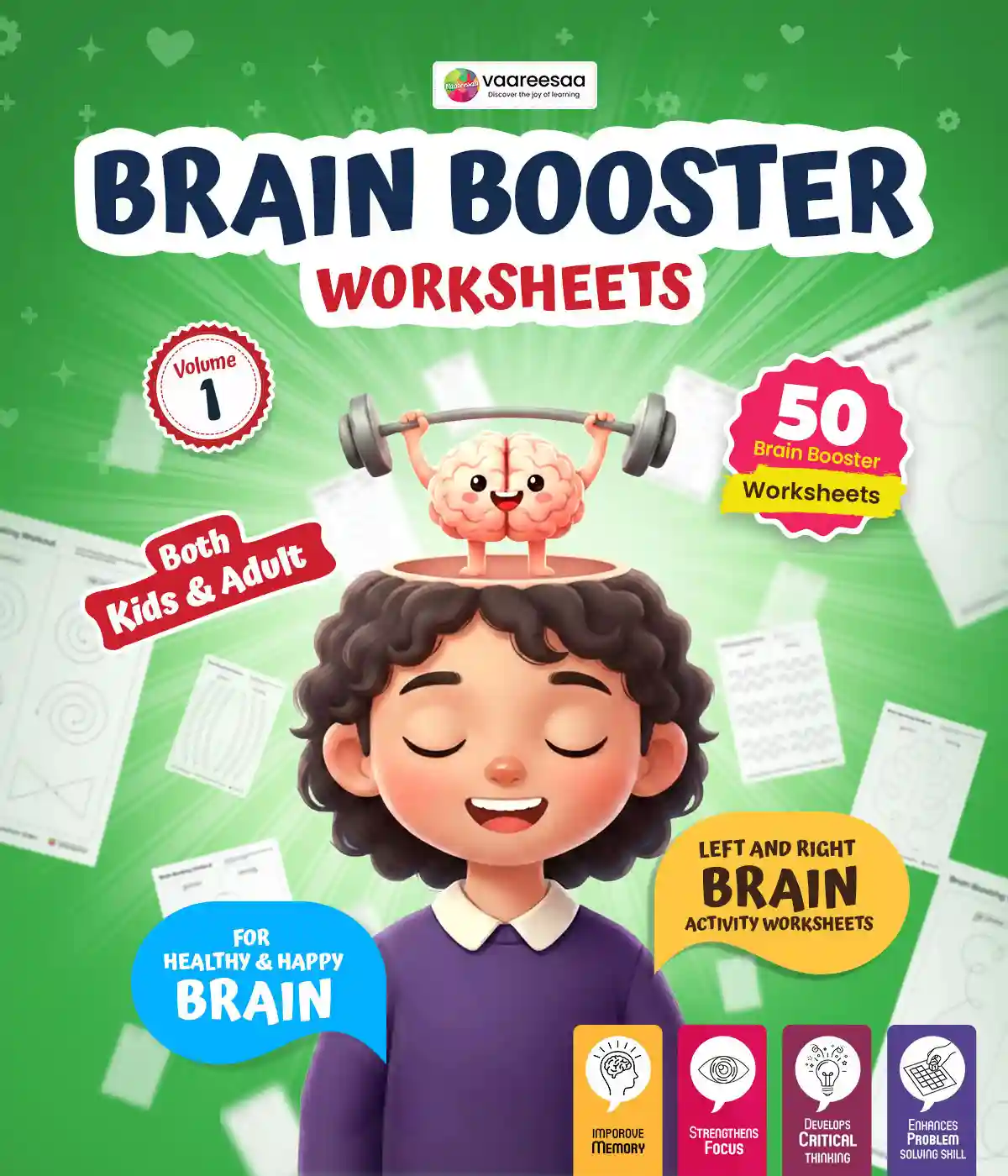 Brain Booster Worksheets Volume-1