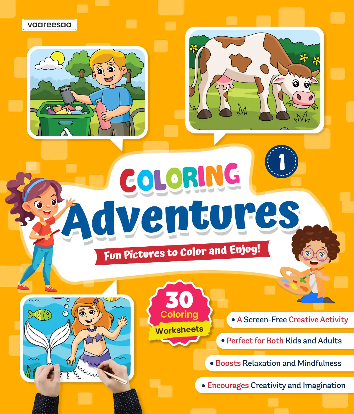 Coloring Adventures Volume-1