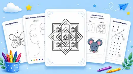 Printable Mandala Pattern Elements