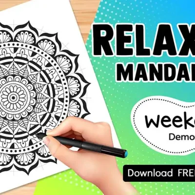 Relaxing Mandala Art